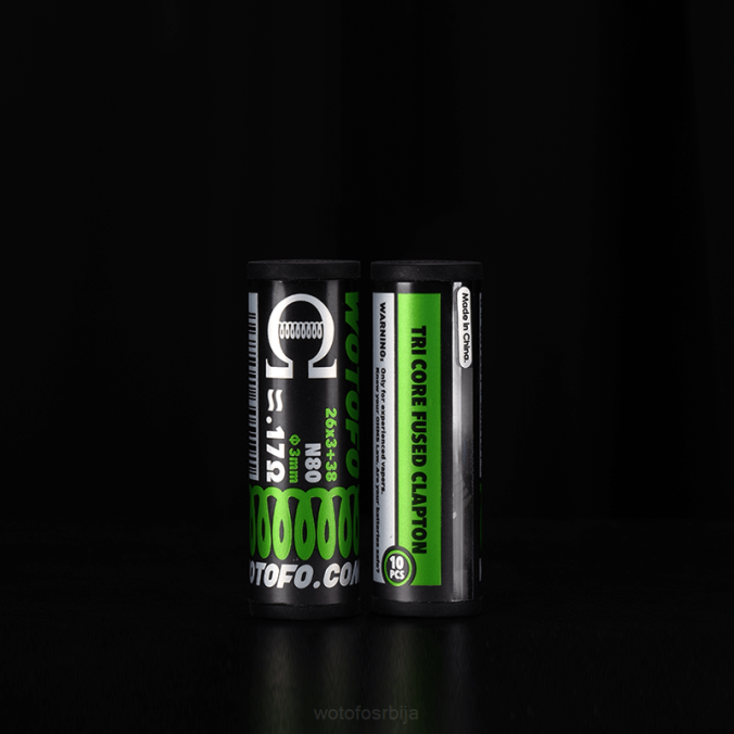 Wotofo унапред изграђене калемове три цоре фусед цлаптон 10пцс PZT6328 Wotofo vape flavours