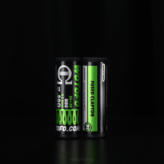 Wotofo унапред изграђене калемове фусед цлаптон 10пцс PZT6335 Wotofo vape review