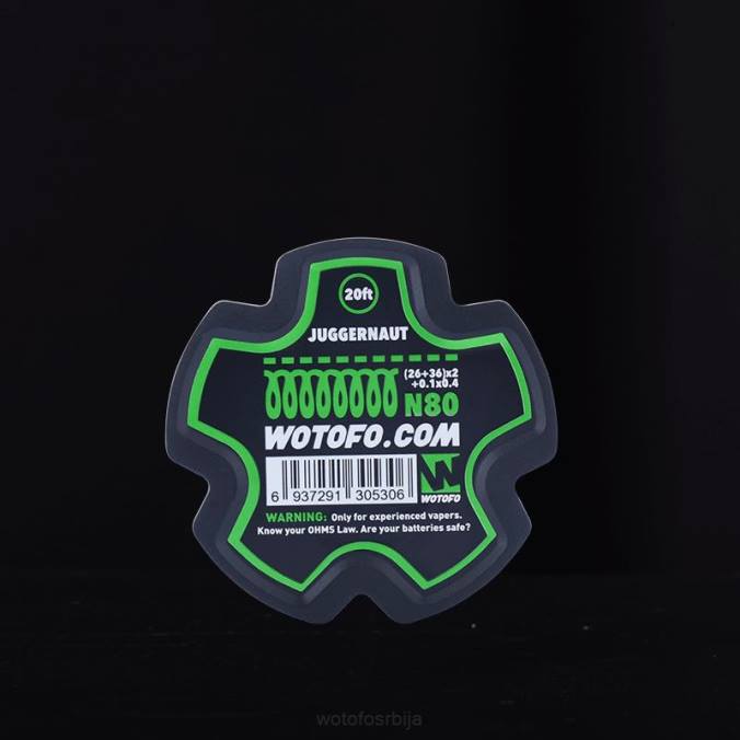 Wotofo унапред изграђен калем жице југгернаут PZT6355 Wotofo vape review