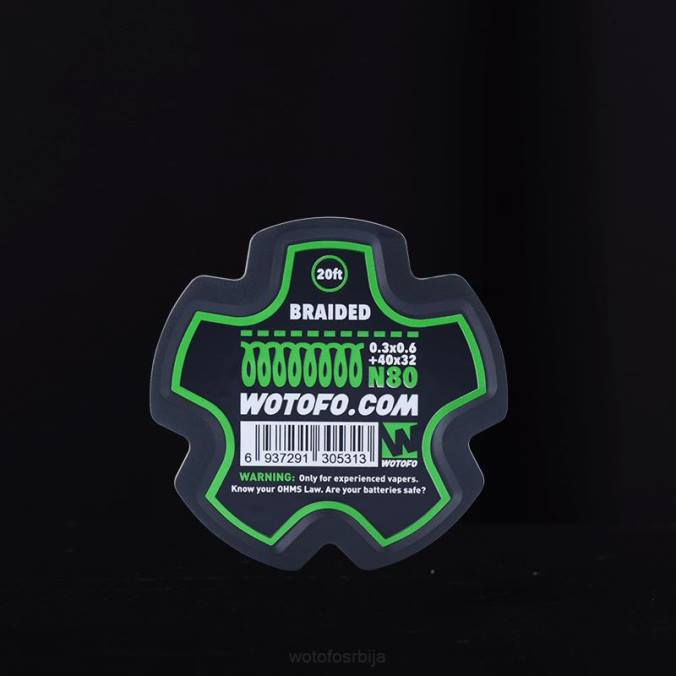 Wotofo унапред изграђен калем жице плетени PZT6356 Wotofo reviews