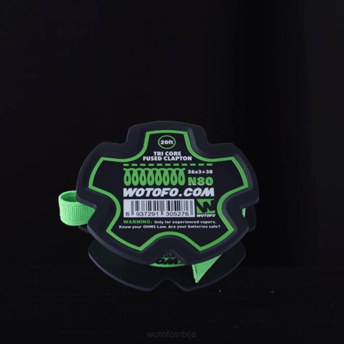 Wotofo унапред изграђен калем жице три цоре фусед цлаптон PZT6358 Wotofo vape flavours