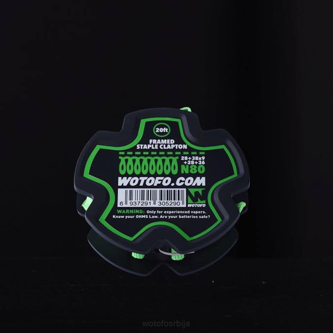 Wotofo унапред изграђен калем жице урамљени стапле цлаптон PZT6359 Wotofo e-cigarette
