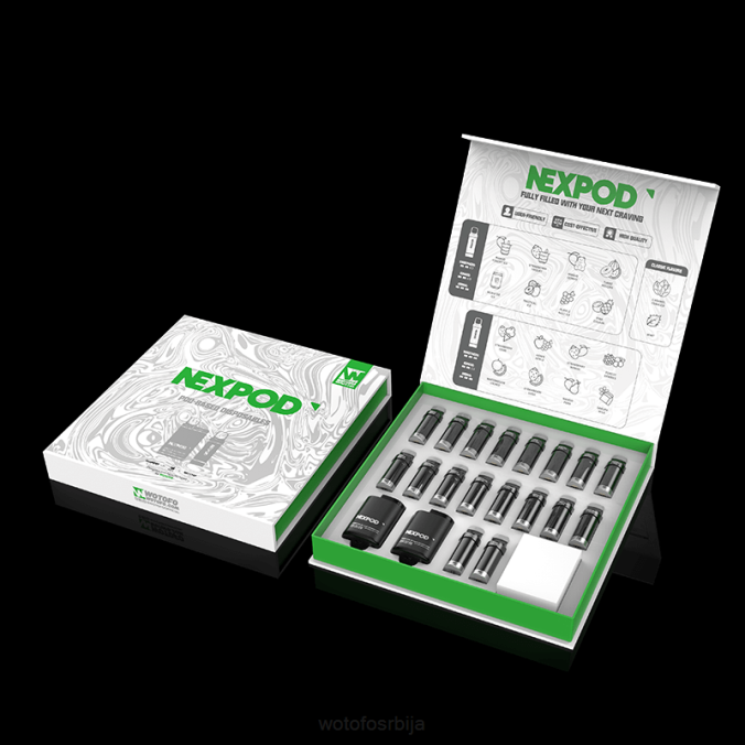Wotofo NEXPOD комплет 50мг свеобухватна кутија PZT612 Wotofo shop online